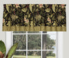 Tropical Noir Valance with Band