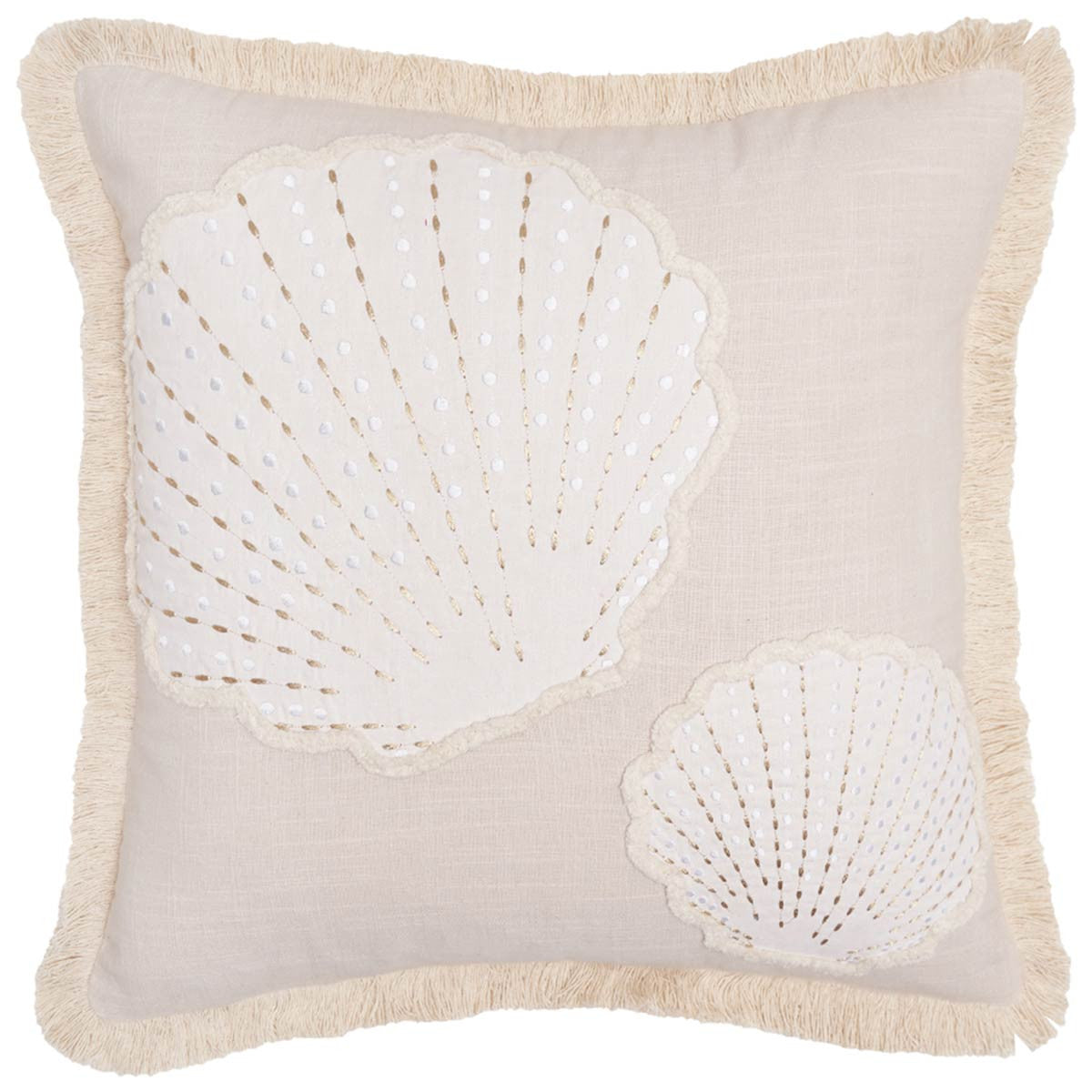 Beachcomber Scallop Pillow