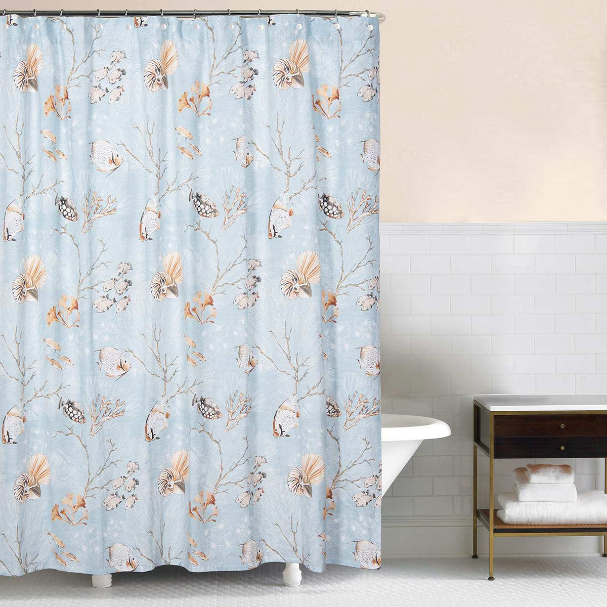 Undersea Impressions Shower Curtain