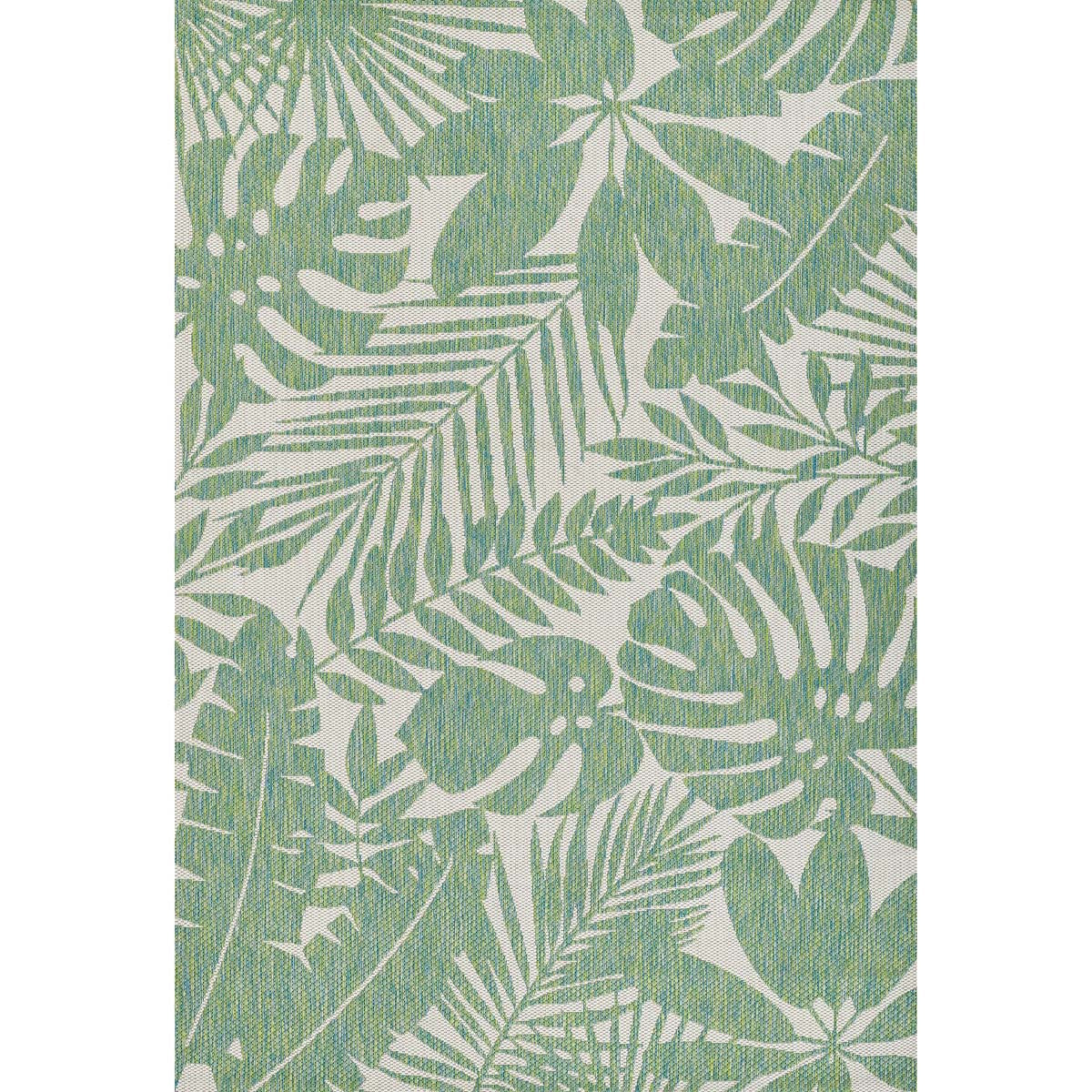 Prince Palm Green Indoor/Outdoor Rug - 3 x 8