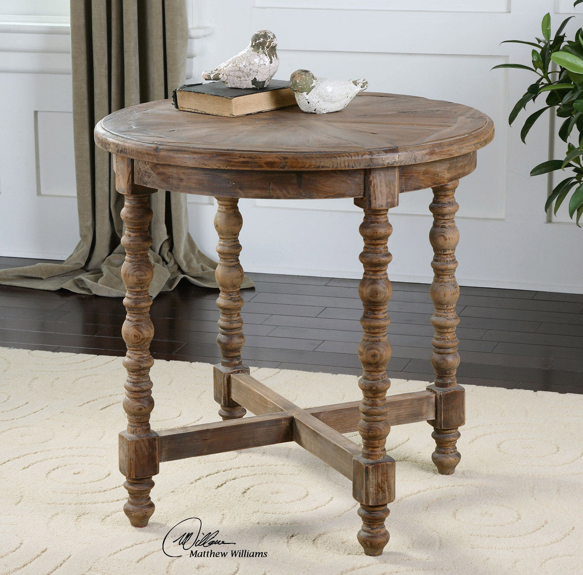 Sunburst End Table