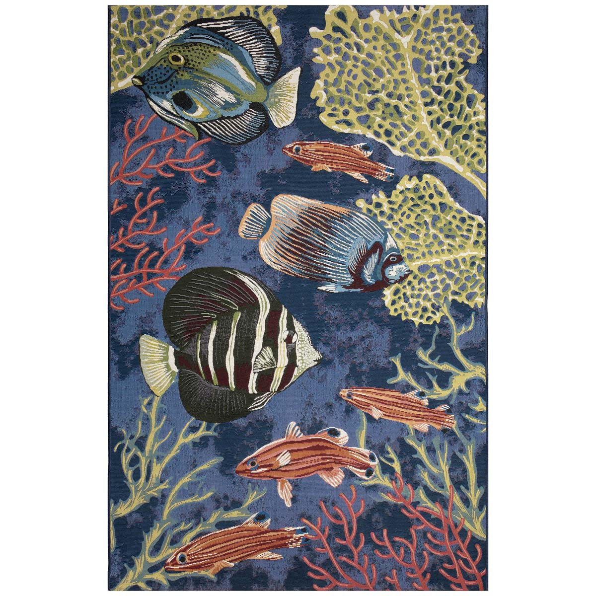 Finned Friends Indoor/Outdoor Rug - 5 x 8 - OUT OF STOCK UNTIL 08/17/2026