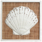 Island Shells Scallop Wall Art - CLEARANCE