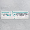 No Crabby Attitudes Wall Art