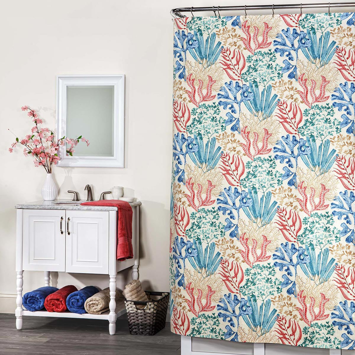 Rainbow Reef Shower Curtain