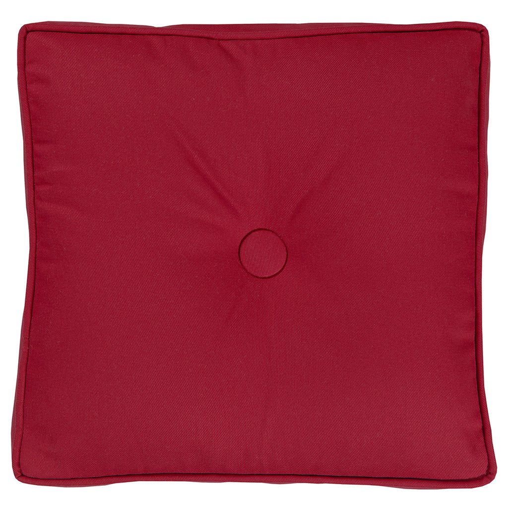 Maui Bliss Twill Red Boxed Pillow