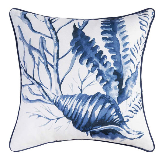 Midnight Coral Reef Pillow