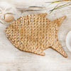 Woven Hyacinth Fish Charger