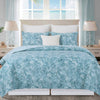 Blue Tropics Quilt Set - King - OUT OF STOCK UNTIL 09/03/2026