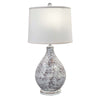 Coastal Catch Table Lamp - Ivory