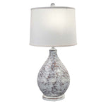 Coastal Catch Table Lamp - Ivory