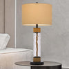 Sandy Burlap Table Lamp