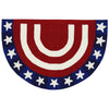Stars & Stripes Half Round Floor Mat