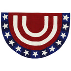 Stars & Stripes Half Round Floor Mat