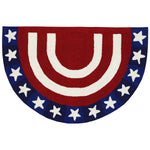 Stars & Stripes Half Round Floor Mat