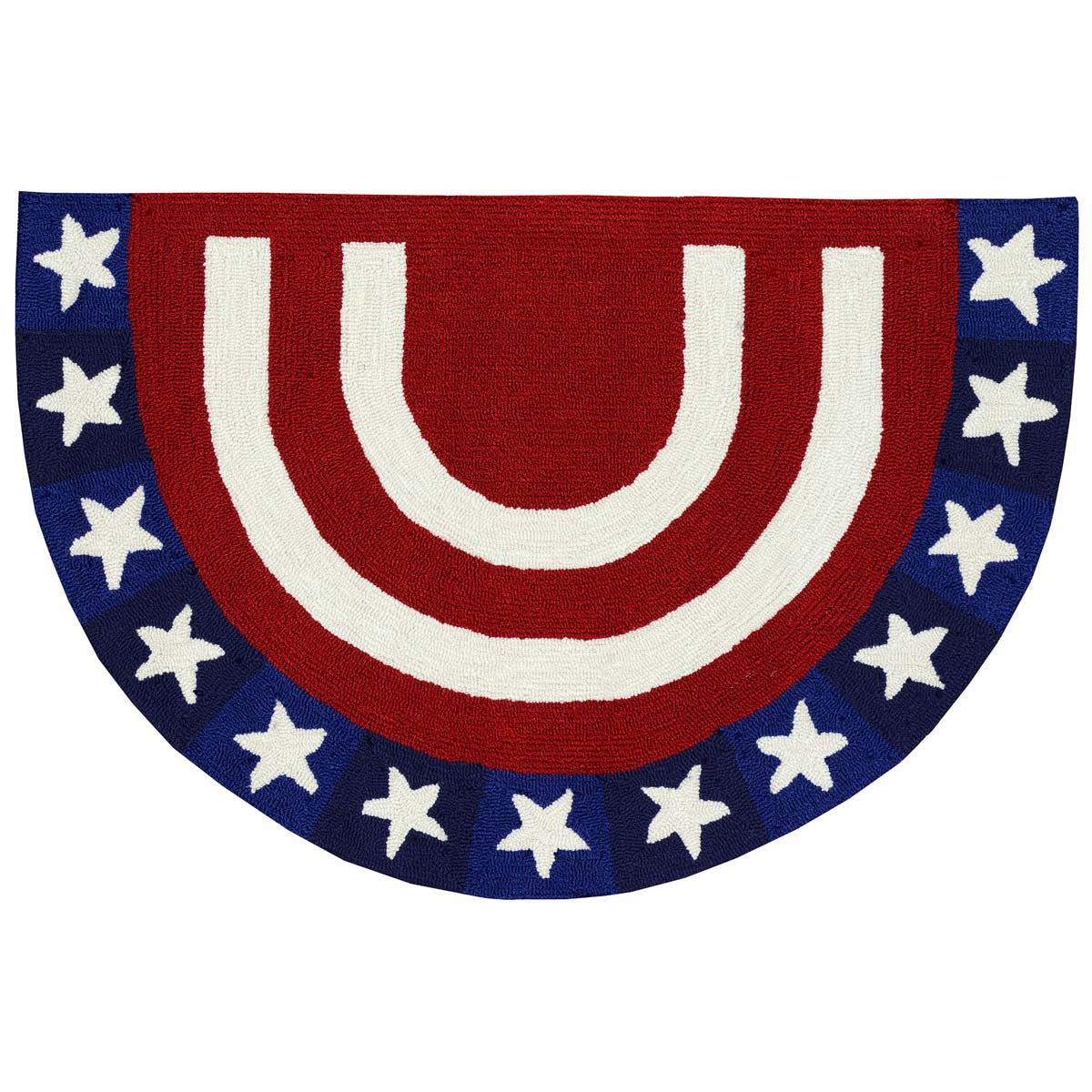 Stars & Stripes Half Round Floor Mat