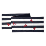 Seabreeze Lobster Indoor/Outdoor Table Runner