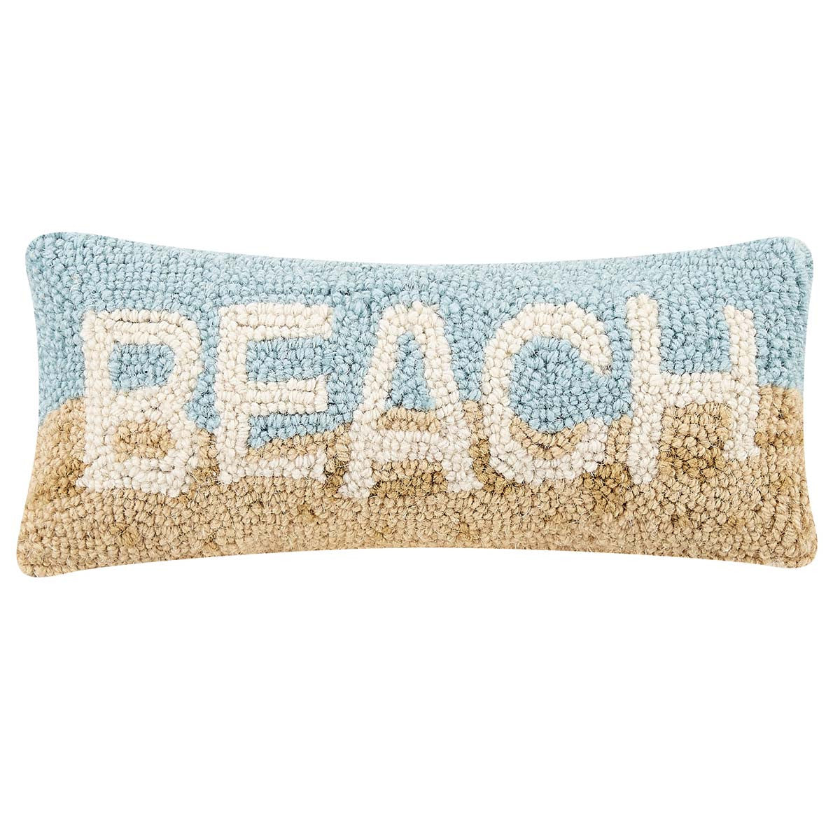 Beach Bliss Hooked Pillow
