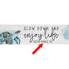 Slow Down IV Personalized Wall Art
