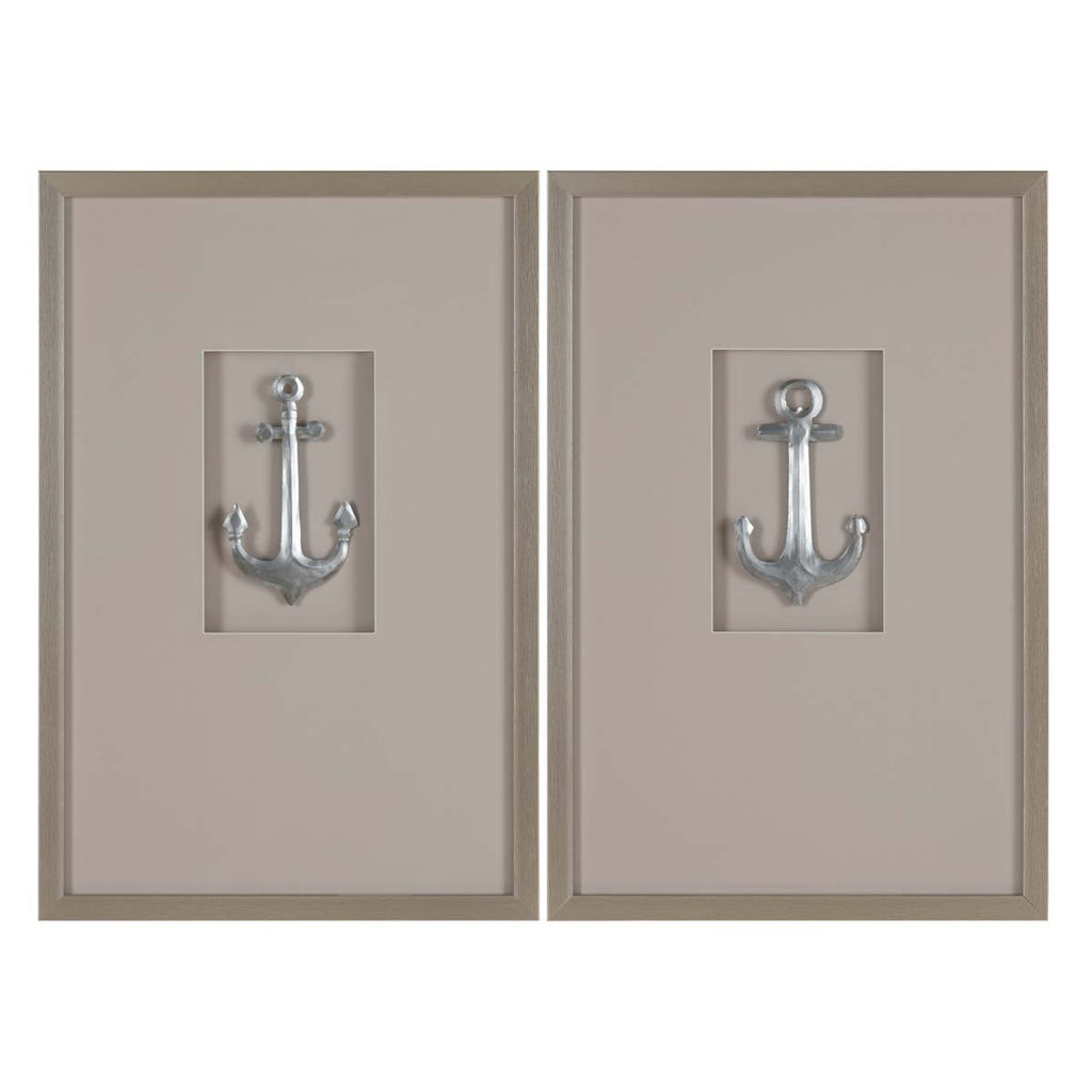 Nautical Weight Wall Art - Set of 2