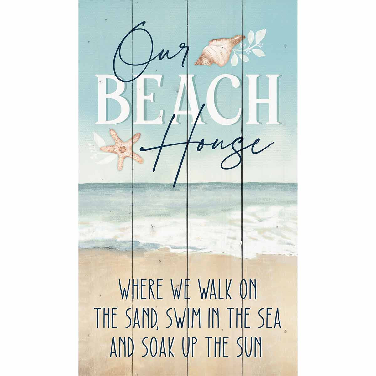 Our Beach House Wall Art