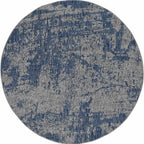 Seafoam Blue Indoor/Outdoor Rug - 8 Ft. Round