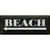 To the Beach Wood Sign