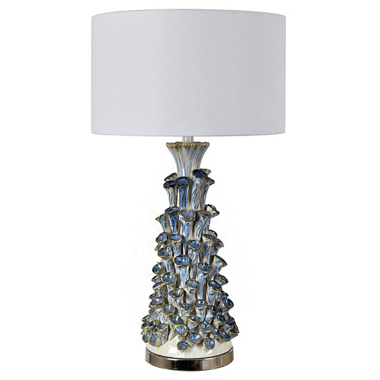 Coral Sea Blue Table Lamp - OVERSTOCK