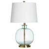 Juno Beach Aqua Table Lamps - Set of 2