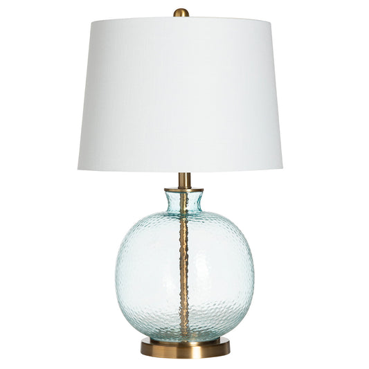 Juno Beach Aqua Table Lamps - Set of 2