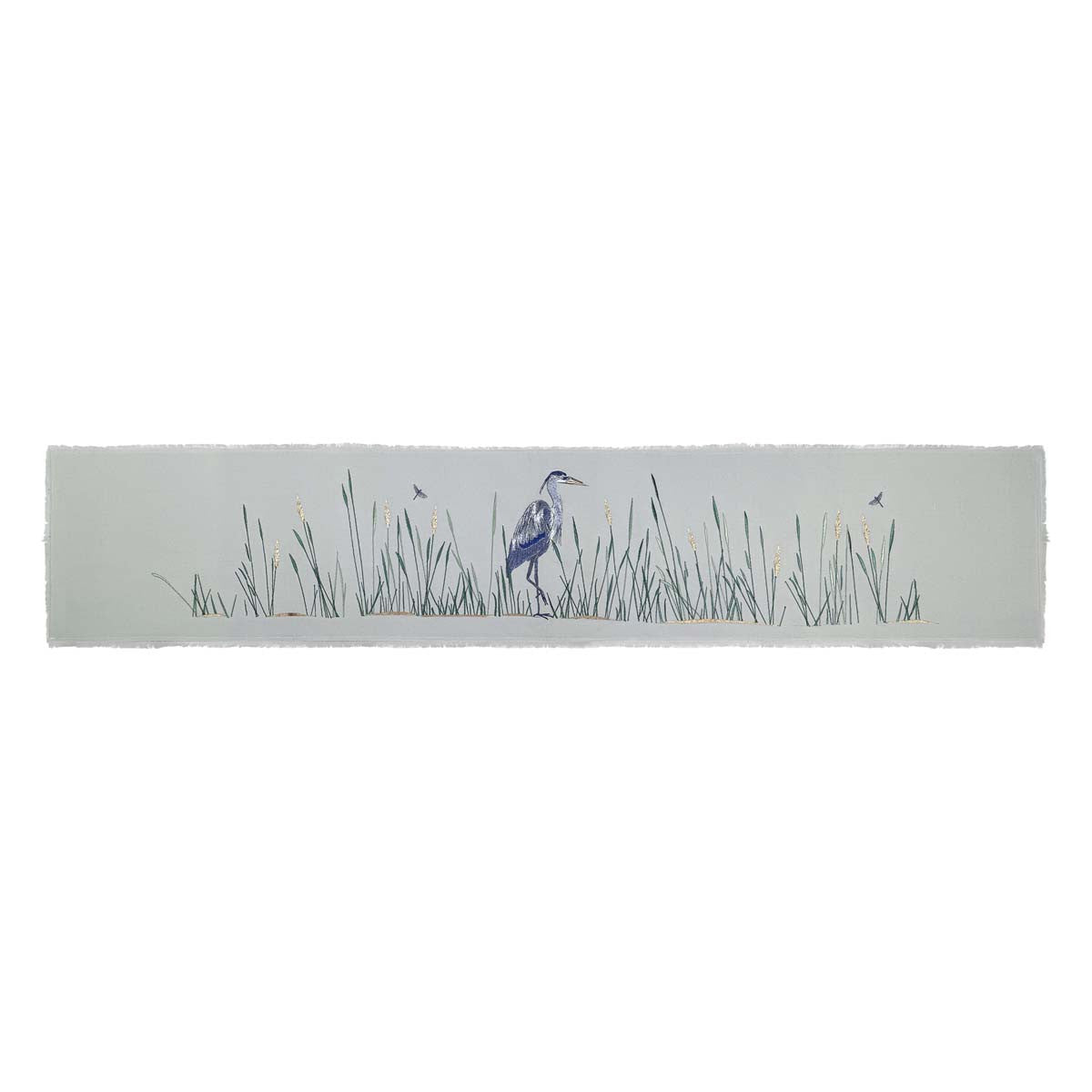 Coastal Heron Table Runner