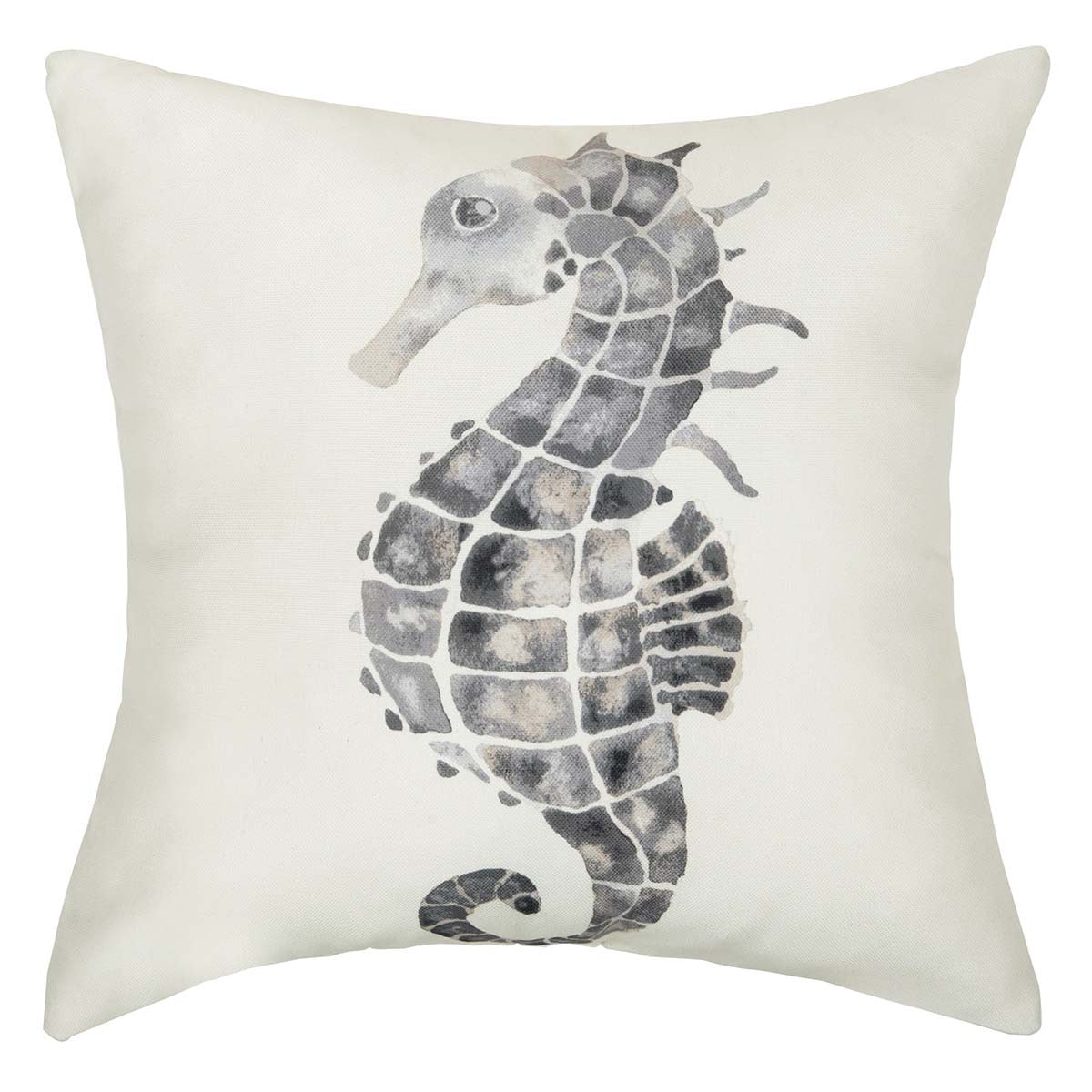 Stony Seahorse Indoor/Outdoor Pillow