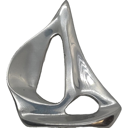 Pewter Sailboat Figurine