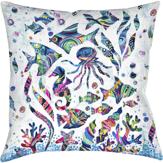 Reef Party Pillow