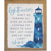 Blue Lighthouse Wall Art