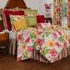 Maui Bliss Comforter Set with 18 Inch Drop Bedskirt - Queen