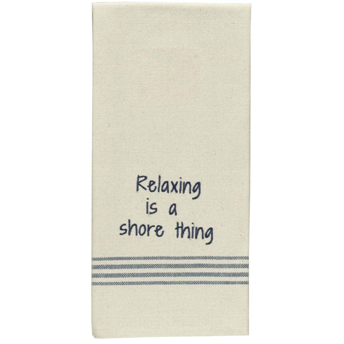 Relaxing Seaside Dishtowels - Set of 4