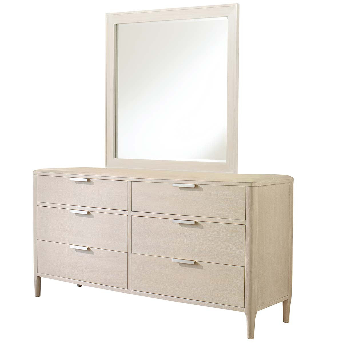 Cascading Waves Dresser & Landscape Mirror Combo - OUT OF STOCK UNTIL 09/07/2026