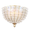 Shell Whispers Flush Mount Light