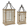 Multi Paneled Lanterns - Set of 2