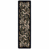 Tropical Bounty Black & Sage Rug - 2 x 8