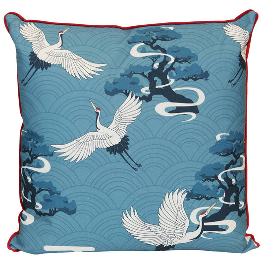 Flying Cranes Pillow - OUT OF STOCK UNTIL 06/10/2026