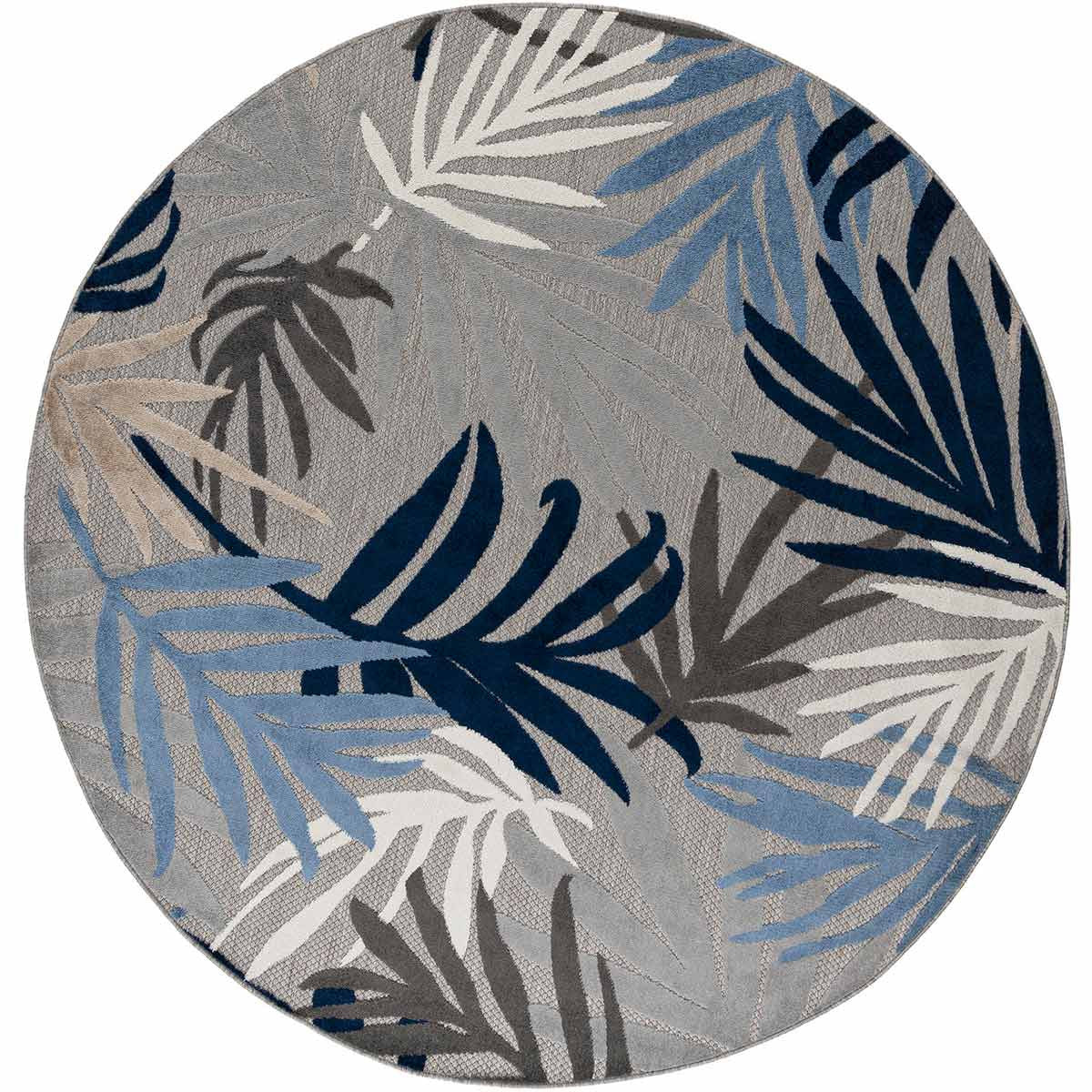 Bali Nights Indoor/Outdoor Rug - 5 Ft. Round - OUT OF STOCK UNTIL 08/03/2026