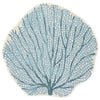 Coral Fan Aqua Indoor/Outdoor Rug - 3 Ft. Round