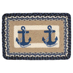 Anchors Jute Placemats - Set of 2