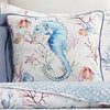 Coral Waters Accent Pillow