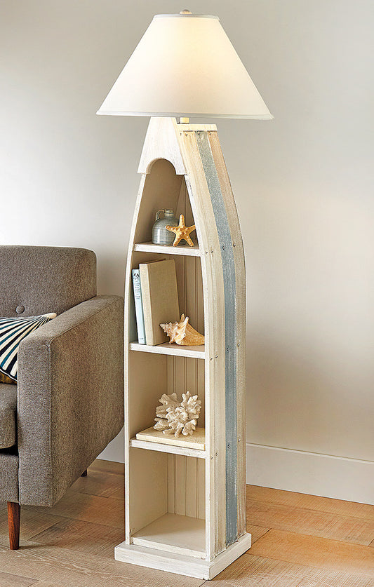 Coastal Waters Boat Floor Lamp