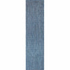 Ocean Surf Navy Indoor/Outdoor Rug - 2 x 8
