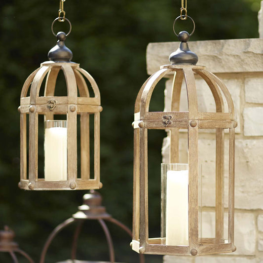Coastal Charm Lanterns - Set of 2