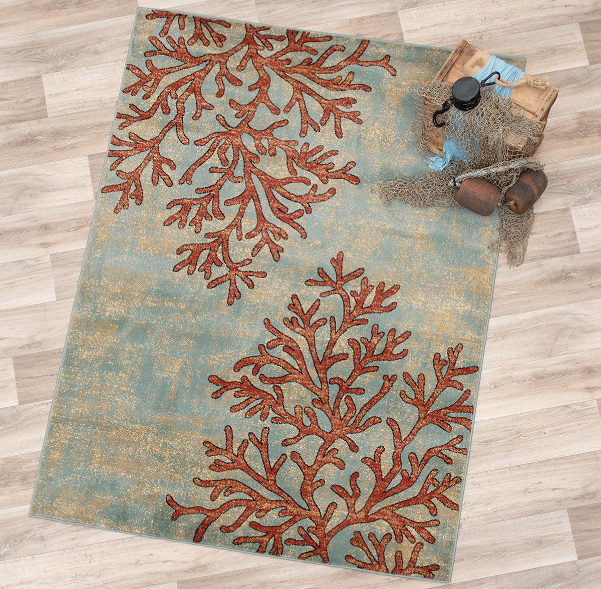 Coral Branches Rug - 2 x 3